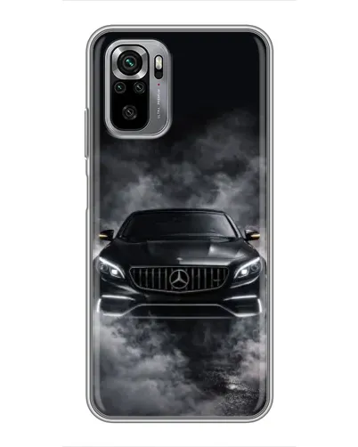 Чехол для Xiaomi Redmi Note 10S с картинкой «Mercedes в дыму» Чехол для Xiaomi Redmi Note 10S с картинкой «Mercedes в дыму»