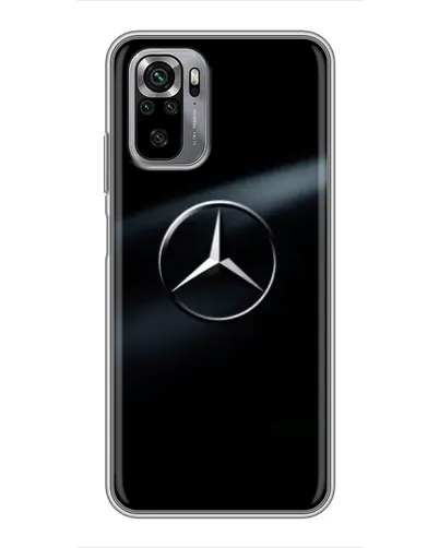 Чехол для Xiaomi Redmi Note 10S с картинкой «Mercedes на металле» Чехол для Xiaomi Redmi Note 10S с картинкой «Mercedes на металле»