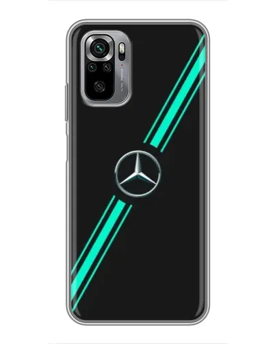 Чехол для Xiaomi Redmi Note 10S с картинкой «Спортивные линии Mercedes» Чехол для Xiaomi Redmi Note 10S с картинкой «Спортивные линии Mercedes»