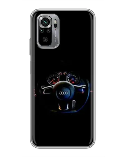 Чехол для Xiaomi Redmi Note 10S с картинкой «Салон Audi — руль» Чехол для Xiaomi Redmi Note 10S с картинкой «Салон Audi — руль»
