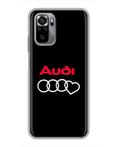 Чехол для Xiaomi Redmi Note 10S с картинкой «Логотип Audi Heart» Чехол для Xiaomi Redmi Note 10S с картинкой «Логотип Audi Heart»