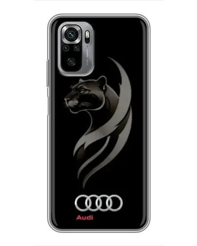 Чехол для Xiaomi Redmi Note 10S с картинкой «Графика — пантера и Audi» Чехол для Xiaomi Redmi Note 10S с картинкой «Графика — пантера и Audi»