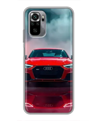 Чехол для Xiaomi Redmi Note 10S с картинкой «Audi RS — красный стиль» Чехол для Xiaomi Redmi Note 10S с картинкой «Audi RS — красный стиль»