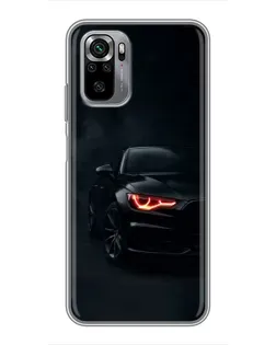 Чехол для Xiaomi Redmi Note 10S с картинкой «Audi — хищный взгляд»