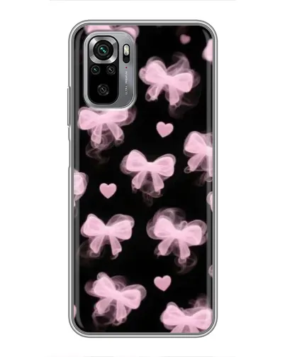 Чехол для Xiaomi Redmi Note 10S с картинкой «Геометрия банта»
