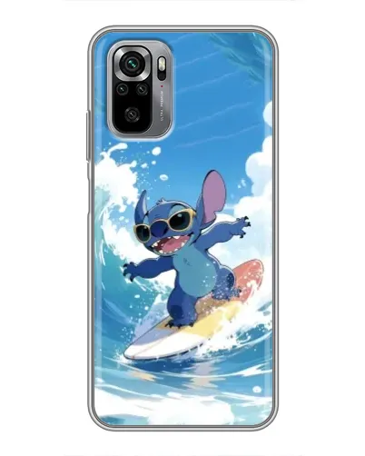 Чехол для Xiaomi Redmi Note 10S с картинкой «Стич на волне» Чехол для Xiaomi Redmi Note 10S с картинкой «Стич на волне»