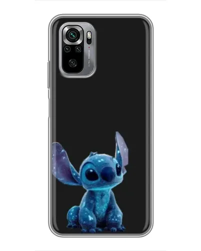 Чехол для Xiaomi Redmi Note 10S с картинкой «Стич на черном» Чехол для Xiaomi Redmi Note 10S с картинкой «Стич на черном»