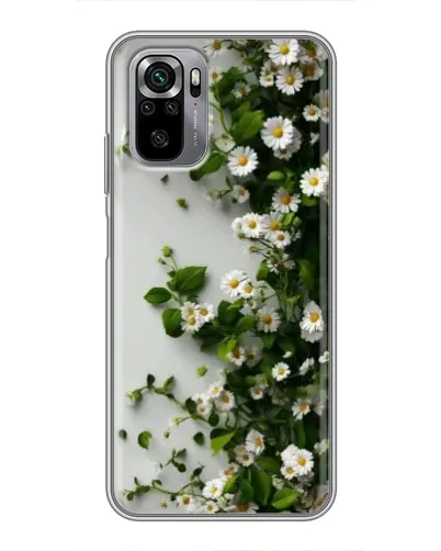 Чохол для Xiaomi Redmi Note 10S з картинкою «Гілка дрібних білих квітів» Чохол для Xiaomi Redmi Note 10S з картинкою «Гілка дрібних білих квітів»