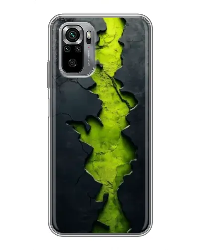 Чехол для Xiaomi Redmi Note 10S с картинкой «Салатовый разлом скалы» Чехол для Xiaomi Redmi Note 10S с картинкой «Салатовый разлом скалы»