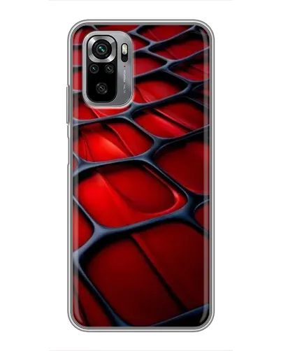 Чехол для Xiaomi Redmi Note 10S с картинкой «Красная глянцевая сетка» Чехол для Xiaomi Redmi Note 10S с картинкой «Красная глянцевая сетка»
