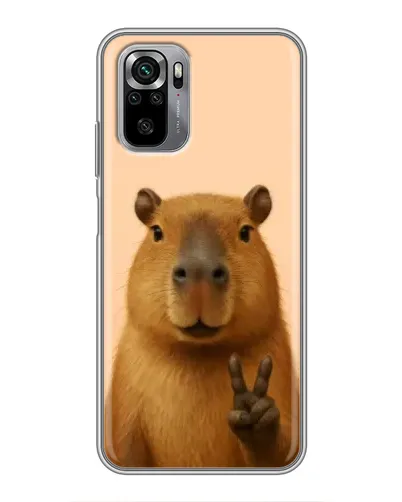 Чохол для Xiaomi Redmi Note 10S з картинкою «Капібара вікторія» Чохол для Xiaomi Redmi Note 10S з картинкою «Капібара вікторія»
