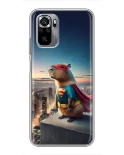 Чохол для Xiaomi Redmi Note 10S з картинкою «Капі-мен супергерой»