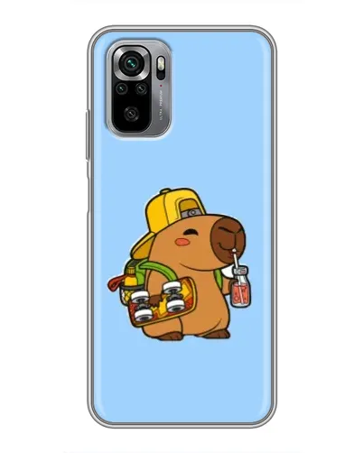 Чохол для Xiaomi Redmi Note 10S з картинкою «Капібара на скейті» Чохол для Xiaomi Redmi Note 10S з картинкою «Капібара на скейті»