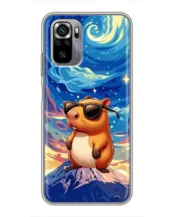 Чохол для Xiaomi Redmi Note 10S з картинкою «Капібара Ван Гога»