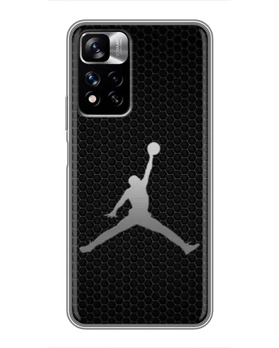 Чехол для Xiaomi Redmi Note 11 Pro Plus с картинкой «Jordan Dark Carbon» Чехол для Xiaomi Redmi Note 11 Pro Plus с картинкой «Jordan Dark Carbon»