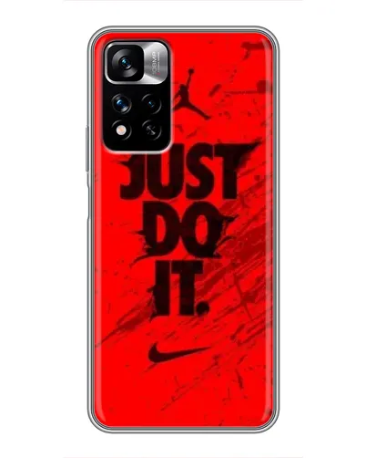 Чехол для Xiaomi Redmi Note 11 Pro Plus с картинкой «Nike Just Do It» Чехол для Xiaomi Redmi Note 11 Pro Plus с картинкой «Nike Just Do It»