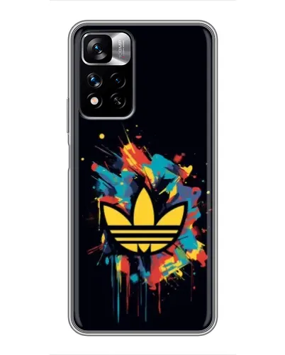 Чехол для Xiaomi Redmi Note 11 Pro Plus с картинкой «Adidas Splash» Чехол для Xiaomi Redmi Note 11 Pro Plus с картинкой «Adidas Splash»