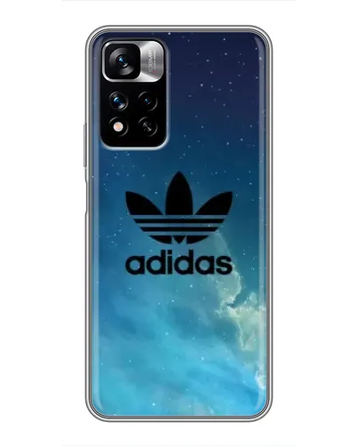 Чехол для Xiaomi Redmi Note 11 Pro Plus с картинкой «Adidas Stone Logo» Чехол для Xiaomi Redmi Note 11 Pro Plus с картинкой «Adidas Stone Logo»