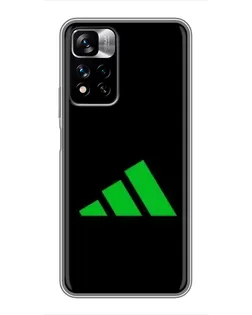 Чехол для Xiaomi Redmi Note 11 Pro Plus с картинкой «Adidas Abstract»