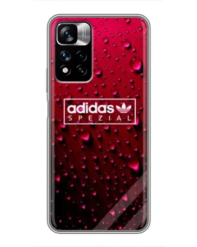 Чехол для Xiaomi Redmi Note 11 Pro Plus с картинкой «Adidas Gold Marble» Чехол для Xiaomi Redmi Note 11 Pro Plus с картинкой «Adidas Gold Marble»