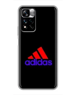 Чехол для Xiaomi Redmi Note 11 Pro Plus с картинкой «Классический Adidas»