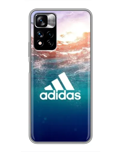Чехол для Xiaomi Redmi Note 11 Pro Plus с картинкой «Океанская глубина адидас» Чехол для Xiaomi Redmi Note 11 Pro Plus с картинкой «Океанская глубина адидас»