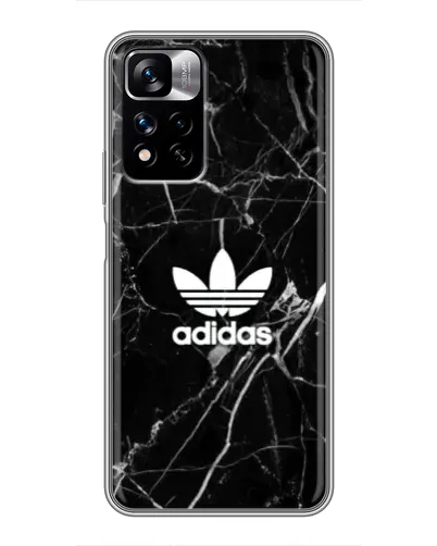 Чехол для Xiaomi Redmi Note 11 Pro Plus с картинкой «Белый мрамор Adidas» Чехол для Xiaomi Redmi Note 11 Pro Plus с картинкой «Белый мрамор Adidas»