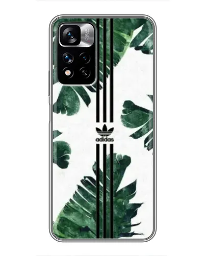 Чехол для Xiaomi Redmi Note 11 Pro Plus с картинкой «Пальмовые листья адидас» Чехол для Xiaomi Redmi Note 11 Pro Plus с картинкой «Пальмовые листья адидас»