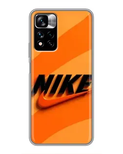 Чехол для Xiaomi Redmi Note 11 Pro Plus с картинкой «Оранжевый драйв Nike» Чехол для Xiaomi Redmi Note 11 Pro Plus с картинкой «Оранжевый драйв Nike»