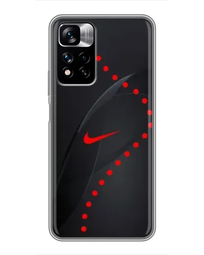 Чехол для Xiaomi Redmi Note 11 Pro Plus с картинкой «Абстрактный дизайн Nike»
