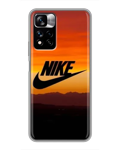 Чехол для Xiaomi Redmi Note 11 Pro Plus с картинкой «Nike — вечерний горизонт»