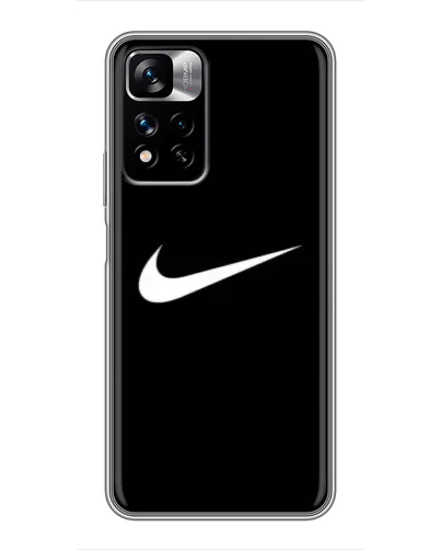 Чохол для Xiaomi Redmi Note 11 Pro Plus з картинкою «Мінімалістичний Найк» Чохол для Xiaomi Redmi Note 11 Pro Plus з картинкою «Мінімалістичний Найк»