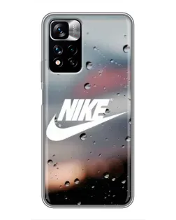 Чохол для Xiaomi Redmi Note 11 Pro Plus з картинкою «Nike у стилі ретро»