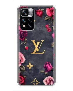 Чехол для Xiaomi Redmi Note 11 Pro Plus с картинкой «Цветочный Louis Vuitton» Чехол для Xiaomi Redmi Note 11 Pro Plus с картинкой «Цветочный Louis Vuitton»