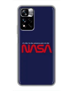 Чехол для Xiaomi Redmi Note 11 Pro Plus с картинкой «NASA — глубокий космос»