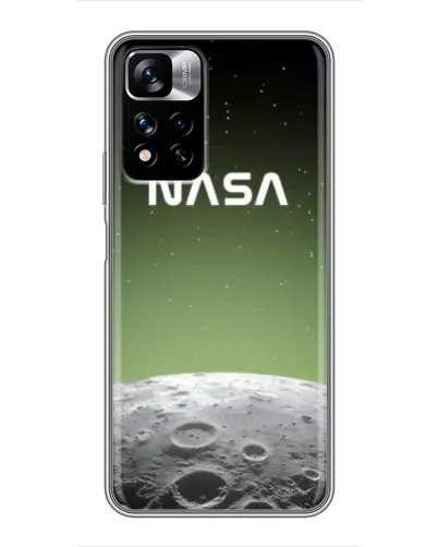 Чехол для Xiaomi Redmi Note 11 Pro Plus с картинкой «NASA — лунный градиент»
