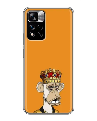 Чехол для Xiaomi Redmi Note 11 Pro Plus с картинкой «Золотая обезьяна Bored Ape» Чехол для Xiaomi Redmi Note 11 Pro Plus с картинкой «Золотая обезьяна Bored Ape»