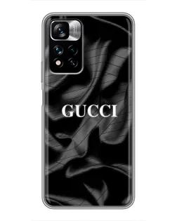 Чохол для Xiaomi Redmi Note 11 Pro Plus з картинкою «Gucci — шовкові хвилі»