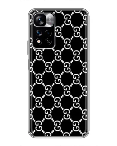 Чехол для Xiaomi Redmi Note 11 Pro Plus с картинкой «Gucci — сетчатый паттерн» Чехол для Xiaomi Redmi Note 11 Pro Plus с картинкой «Gucci — сетчатый паттерн»
