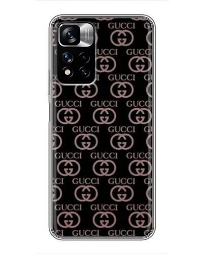 Чехол для Xiaomi Redmi Note 11 Pro Plus с картинкой «Классическая монограмма Gucci» Чехол для Xiaomi Redmi Note 11 Pro Plus с картинкой «Классическая монограмма Gucci»