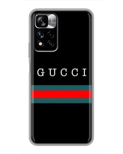 Чехол для Xiaomi Redmi Note 11 Pro Plus с картинкой «Gucci — красный пояс»