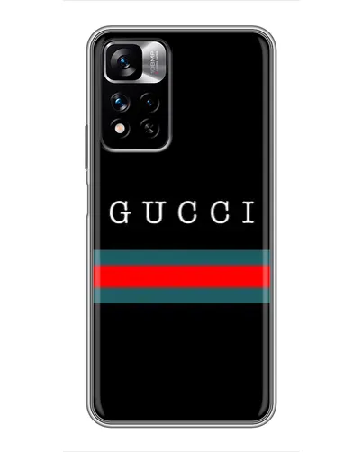 Чехол для Xiaomi Redmi Note 11 Pro Plus с картинкой «Gucci — красный пояс» Чехол для Xiaomi Redmi Note 11 Pro Plus с картинкой «Gucci — красный пояс»