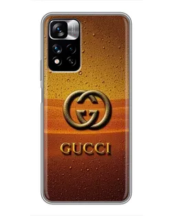 Чехол для Xiaomi Redmi Note 11 Pro Plus с картинкой «Gucci — солнечный градиент»