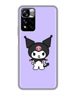 Чохол для Xiaomi Redmi Note 11 Pro Plus з картинкою «Kuromi — ніжний фіолетовий» Чохол для Xiaomi Redmi Note 11 Pro Plus з картинкою «Kuromi — ніжний фіолетовий»