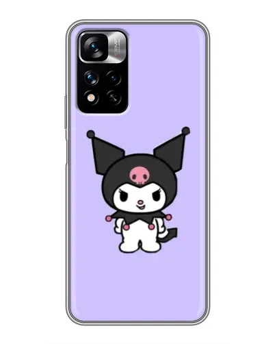 Чехол для Xiaomi Redmi Note 11 Pro Plus с картинкой «Kuromi — нежный фиолетовый» Чехол для Xiaomi Redmi Note 11 Pro Plus с картинкой «Kuromi — нежный фиолетовый»