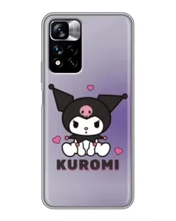 Чохол для Xiaomi Redmi Note 11 Pro Plus з картинкою «Kuromi — фіолетовий арт» Чохол для Xiaomi Redmi Note 11 Pro Plus з картинкою «Kuromi — фіолетовий арт»