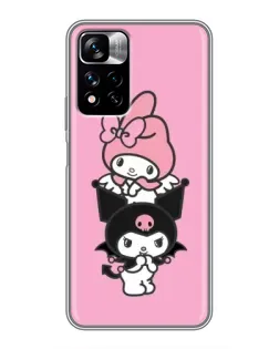 Чохол для Xiaomi Redmi Note 11 Pro Plus з картинкою «My Melody та Kuromi» Чохол для Xiaomi Redmi Note 11 Pro Plus з картинкою «My Melody та Kuromi»
