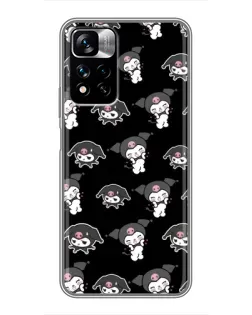 Чохол для Xiaomi Redmi Note 11 Pro Plus з картинкою «Чорний паттерн Kuromi» Чохол для Xiaomi Redmi Note 11 Pro Plus з картинкою «Чорний паттерн Kuromi»