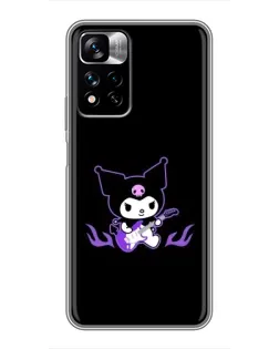 Чохол для Xiaomi Redmi Note 11 Pro Plus з картинкою «Електрична Kuromi» Чохол для Xiaomi Redmi Note 11 Pro Plus з картинкою «Електрична Kuromi»