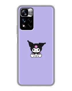 Чохол для Xiaomi Redmi Note 11 Pro Plus з картинкою «Kuromi — фіолетовий мінімалізм» Чохол для Xiaomi Redmi Note 11 Pro Plus з картинкою «Kuromi — фіолетовий мінімалізм»